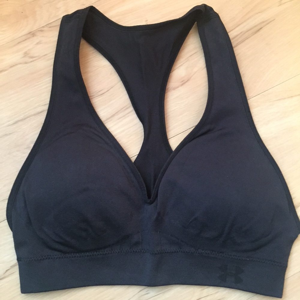 Black Under Armour Sports Bra
